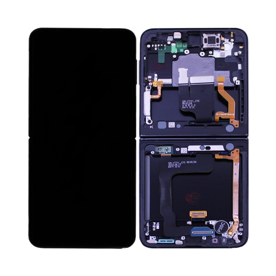 Touch+Display+Frame Samsung Galaxy Z Flip 4 5G 2022/F721 Service Pack Graphite Touch+Display+Frame Samsung Galaxy Z Flip 4 5G 2022/F721 Service Pack Graphite